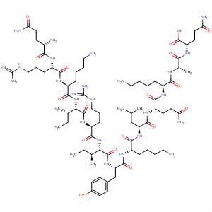 586951-19-1  L-Glutamine,L-glutaminyl-L-arginyl-L-lysyl-L-isoleucyl-L-arginyl-L-isoleucyl-L-tyrosyl-L-lysyl-L-leucyl-L-glutaminyl-L-lysyl-L-alanyl-