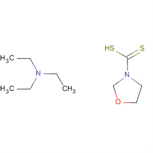 58706-74-4  3-Oxazolidinecarbodithioic acid, compd. with N,N-diethylethanamine(1:1)