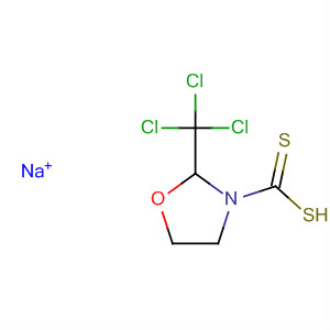 58706-79-9  3-Oxazolidinecarbodithioic acid, 2-(trichloromethyl)-, sodium salt