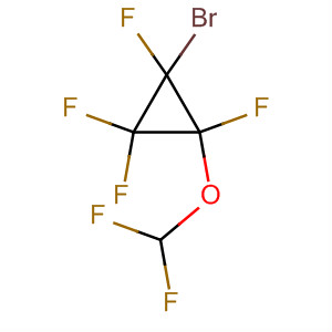 58707-65-6  Cyclopropane, 1-bromo-2-(difluoromethoxy)-1,2,3,3-tetrafluoro-