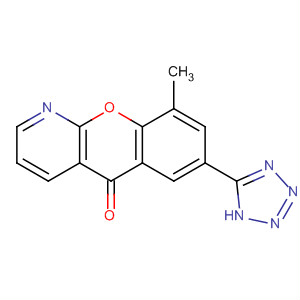 58712-62-2  5H-[1]Benzopyrano[2,3-b]pyridin-5-one, 9-methyl-7-(1H-tetrazol-5-yl)-