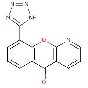 58712-67-7  5H-[1]Benzopyrano[2,3-b]pyridin-5-one, 9-(1H-tetrazol-5-yl)-
