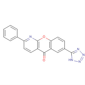 58712-71-3  5H-[1]Benzopyrano[2,3-b]pyridin-5-one, 2-phenyl-7-(1H-tetrazol-5-yl)-