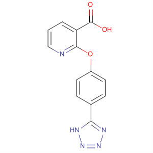 58712-84-8  3-Pyridinecarboxylic acid, 2-[4-(1H-tetrazol-5-yl)phenoxy]-