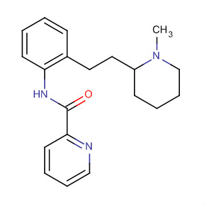 58753-93-8  2-Pyridinecarboxamide, N-[2-[2-(1-methyl-2-piperidinyl)ethyl]phenyl]-