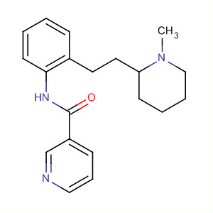 58754-14-6  3-Pyridinecarboxamide, N-[2-[2-(1-methyl-2-piperidinyl)ethyl]phenyl]-