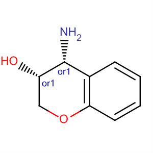 58810-67-6  2H-1-Benzopyran-3-ol, 4-amino-3,4-dihydro-, (3R,4R)-rel-