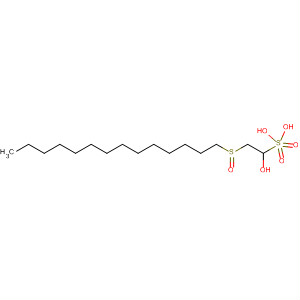 58840-52-1  Ethanol, 2-(tetradecylsulfinyl)-, hydrogen sulfate, sodium salt