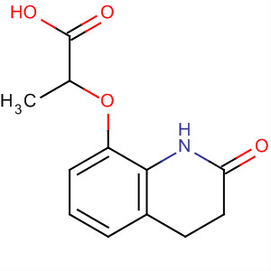 58898-60-5  Propansyre, 2-[(1,2,3,4-tetrahydro-2-okso-8-kinolinyl)oksy]-