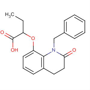 58898-70-7  Butanoic acid,2-[[1,2,3,4-tetrahydro-2-oxo-1-(phenylmethyl)-8-quinolinyl]oxy]-