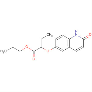 58900-21-3  Butanoic acid, 2-[(1,2-dihydro-2-oxo-6-quinolinyl)oxy]-, propyl ester