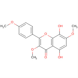 58902-16-2  4H-1-Benzopyran-4-one,5,8-dihydroxy-3,7-dimethoxy-2-(4-methoxyphenyl)-