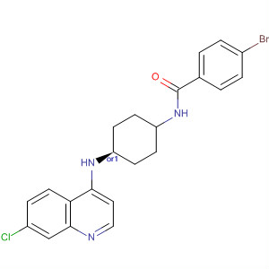 589489-96-3  Benzamide, 4-bromo-N-[cis-4-[(7-chloro-4-quinolinyl)amino]cyclohexyl]-