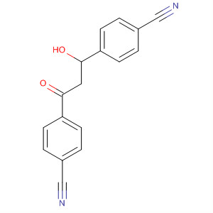 58949-72-7  Benzonitrile, 4,4'-(1-hydroxy-3-oxo-1,3-propanediyl)bis-