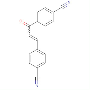 58949-77-2  Benzonitrile, 4,4'-(3-oxo-1-propene-1,3-diyl)bis-