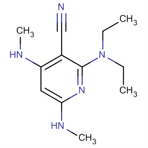 59000-75-8  3-Pyridinecarbonitrile, 2-(diethylamino)-4,6-bis(methylamino)-