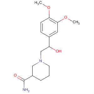 59032-96-1  3-Piperidinecarboxamide, 1-[2-(3,4-dimethoxyphenyl)-2-hydroxyethyl]-