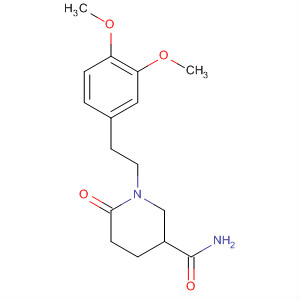 59033-11-3  3-Piperidinecarboxamide, 1-[2-(3,4-dimethoxyphenyl)ethyl]-6-oxo-