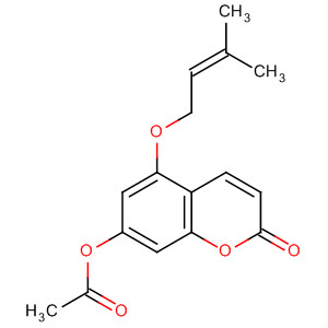 59036-51-0  2H-1-Benzopyran-2-one, 7-(acetyloxy)-5-[(3-methyl-2-butenyl)oxy]-
