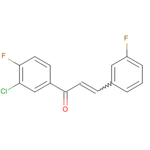 590419-79-7  2-Propen-1-one, 1-(3-chloro-4-fluorophenyl)-3-(3-fluorophenyl)-