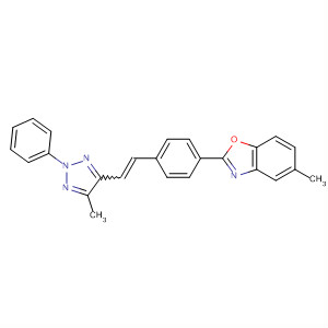 59098-11-2  Benzoxazole,5-methyl-2-[4-[2-(5-methyl-2-phenyl-2H-1,2,3-triazol-4-yl)ethenyl]phenyl]-