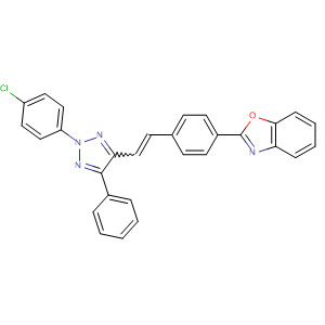 59098-47-4  Benzoxazole,2-[4-[2-[2-(4-chlorophenyl)-5-phenyl-2H-1,2,3-triazol-4-yl]ethenyl]phenyl]-