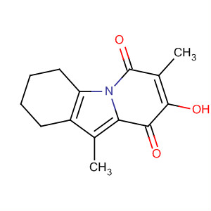 59106-17-1  Pyrido[1,2-a]indole-1,4-dione,6,7,8,9-tetrahydro-2-hydroxy-3,10-dimethyl-