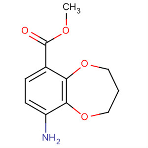 591206-11-0  2H-1,5-Benzodioxepin-6-carboxylic acid, 9-amino-3,4-dihydro-, methylester