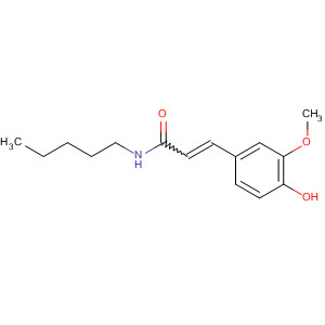 591246-89-8  2-Propenamide, 3-(4-hydroxy-3-methoxyphenyl)-N-pentyl-