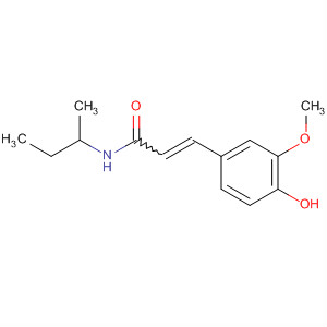 591246-90-1  2-Propenamide, 3-(4-hydroxy-3-methoxyphenyl)-N-(1-methylpropyl)-