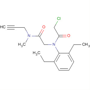 59130-54-0  Acetamide,2-[(chloroacetyl)(2,6-diethylphenyl)amino]-N-methyl-N-2-propynyl-