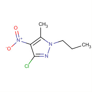 59152-55-5  1H-Pyrazole, 3-chloro-5-methyl-4-nitro-1-propyl-