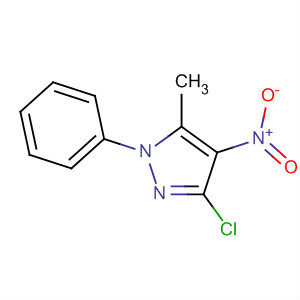 59152-57-7  1H-Pyrazole, 3-chloro-5-methyl-4-nitro-1-phenyl-