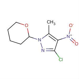 59152-71-5  1H-Pyrazole, 3-chloro-5-methyl-4-nitro-1-(tetrahydro-2H-pyran-2-yl)-