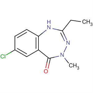 59169-84-5  5H-1,3,4-Benzotriazepin-5-one, 7-chloro-2-ethyl-1,4-dihydro-4-methyl-