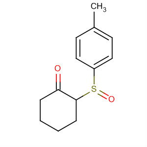 56146-64-6  Cyclohexanone, 2-[(4-methylphenyl)sulfinyl]-