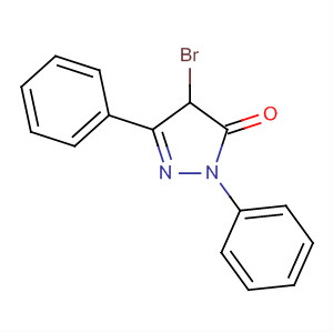 56158-61-3  3H-Pyrazol-3-one, 4-bromo-2,4-dihydro-2,5-diphenyl-