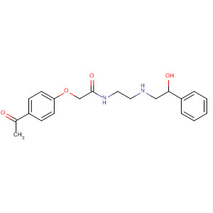56203-22-6  Acetamide,2-(4-acetylphenoxy)-N-[2-[(2-hydroxy-2-phenylethyl)amino]ethyl]-