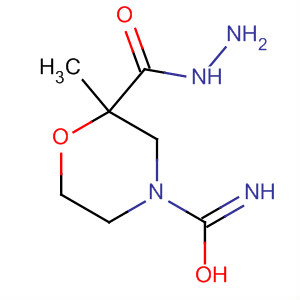 56204-54-7  4-Morpholinecarboximidic acid, 2-methyl-, hydrazide 56204-54-7  4-Morpholinecarboximidic acid, 2-methyl-, hydrazide