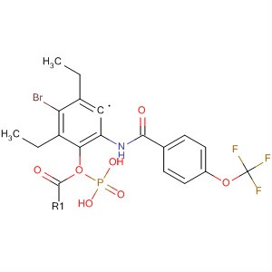 562080-03-9  Phosphonic acid,[5-bromo-2-[[4-(trifluoromethoxy)benzoyl]amino]phenyl]-, diethyl ester