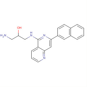 562106-31-4  2-Propanol,1-amino-3-[[7-(2-naphthalenyl)-1,6-naphthyridin-5-yl]amino]-