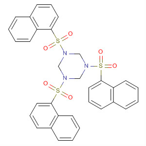 56221-24-0  1,3,5-Triazine, hexahydro-1,3,5-tris(1-naphthalenylsulfonyl)-