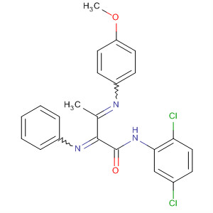 56234-83-4  Butanamide,N-(2,5-dichlorophenyl)-3-[(4-methoxyphenyl)imino]-2-(phenylimino)-