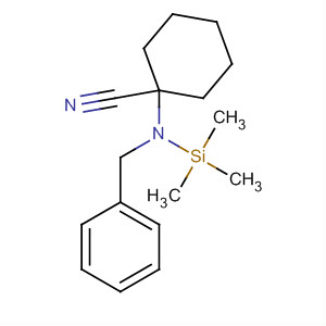 56249-55-9  Cyclohexanecarbonitrile, 1-[(phenylmethyl)(trimethylsilyl)amino]-