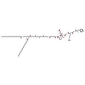 562791-46-2  L-Prolinamide,N-[(21S)-1,5,20,27-tetraoxo-21-[(1-oxohexadecyl)amino]-10,13,16-trioxa-6,26-diazadotetracont-1-yl]-L-tyrosylglycyl-L-arginylglycyl-L-a-aspartyl-L-seryl-