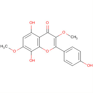 56305-03-4  4H-1-Benzopyran-4-one,5,8-dihydroxy-2-(4-hydroxyphenyl)-3,7-dimethoxy- 56305-03-4  4H-1-Benzopyran-4-one,5,8-dihydroxy-2-(4-hydroxyphenyl)-3,7-dimethoxy-