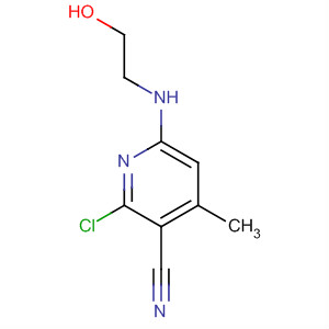 56331-50-1  3-Pyridinecarbonitrile, 2-chloro-6-[(2-hydroxyethyl)amino]-4-methyl-