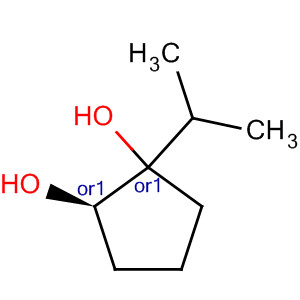 56335-92-3  1,2-Cyclopentanediol, 1-(1-methylethyl)-, trans-