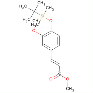 563538-23-8  2-Propenoic acid,3-[4-[[(1,1-dimethylethyl)dimethylsilyl]oxy]-3-methoxyphenyl]-, methylester