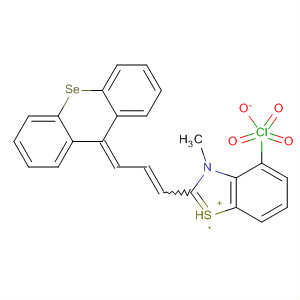 56389-38-9  Benzothiazolium,3-methyl-2-[3-(9H-selenoxanthen-9-ylidene)-1-propenyl]-, perchlorate